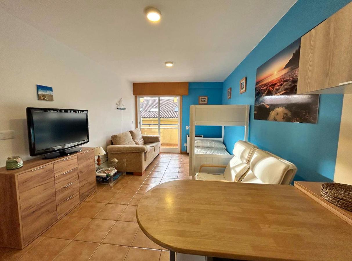 Apartamento Portosin Con Piscina Al Lado De La Playa Linteiros Екстер'єр фото