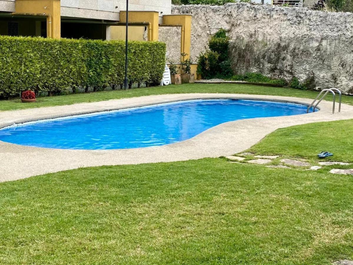 Apartamento Portosin Con Piscina Al Lado De La Playa Linteiros Екстер'єр фото