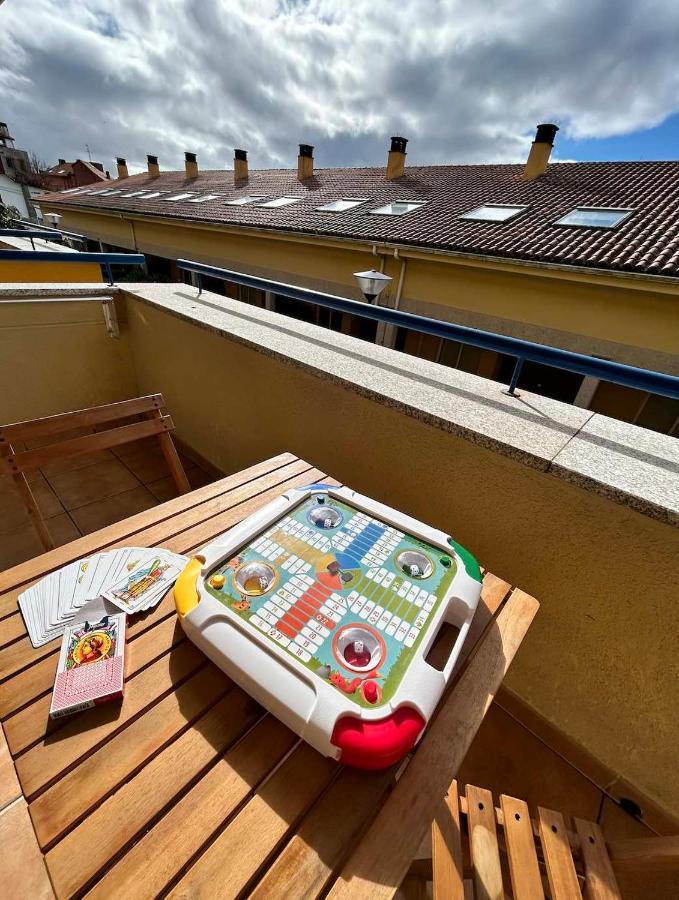 Apartamento Portosin Con Piscina Al Lado De La Playa Linteiros Екстер'єр фото